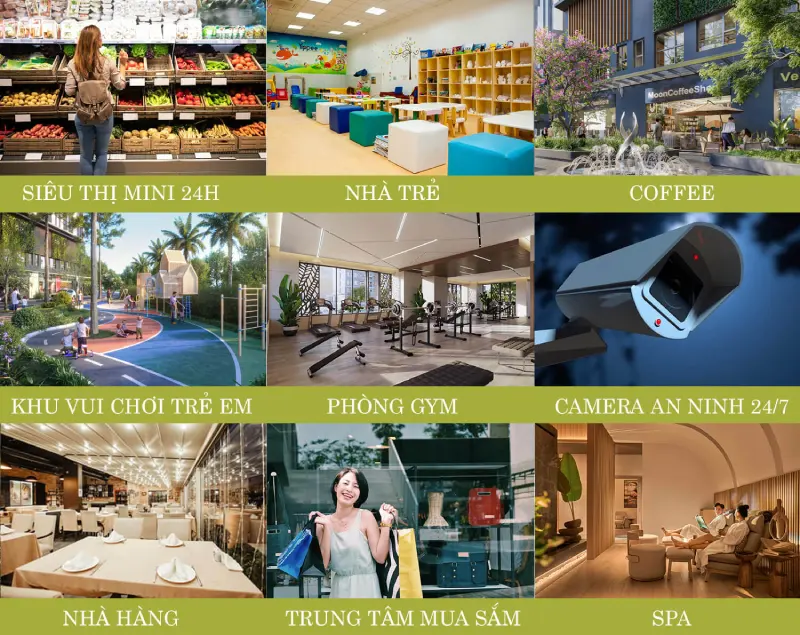 Hệ thống tiện ích nội khu đỉnh cao - Chuẩn mực sống hiện đại