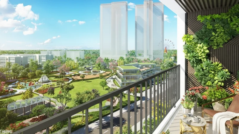 Căn hộ Jasari có công viên xanh không?