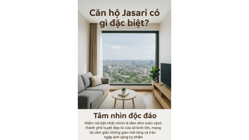 Khám Phá Căn hộ Jasari có gì đặc biệt?